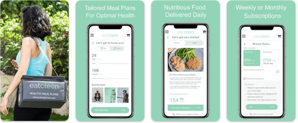 Clean Eat Me Food Delivery App
